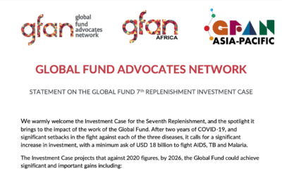 Civil Society Statement on the Investment Case for the Seventh Replenishment