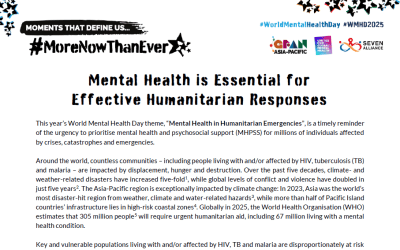World Mental Health Day 2025