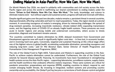 World Malaria Day 2026